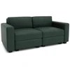 Citysofa 2 vietų modulinė sofa GRACIA - Žalia