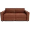 Citysofa 2 vietų modulinė sofa GRACIA - Terakota