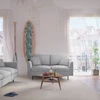 Citysofa 2 vietų sofa Alfama - Pilka