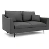 Citysofa 2 vietų sofa Alfama - Tamsiai pilka
