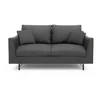 Citysofa 2 vietų sofa Alfama - Tamsiai pilka