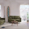 Citysofa 2 vietų sofa Alfama - Žalia