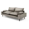 Citysofa 2 vietų sofa Aventine - Šviesiai pilka