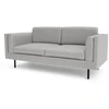 Citysofa 2 vietų sofa Chelsea - Sidabro