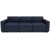 Citysofa 3 vietų modulinė sofa GRACIA - Tamsiai mėlyna