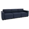 Citysofa 3 vietų modulinė sofa GRACIA - Tamsiai mėlyna