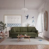 Citysofa 3 vietų sofa Alfama - Žalia