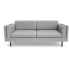 Citysofa 3 vietų sofa Chelsea - Sidabro