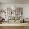 Citysofa 3 vietų sofa-lova Jordaan - Kreminė