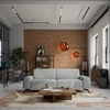Citysofa 3 vietų sofa Soho - Sidabro