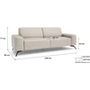 Citysofa 3 vietų sofa Soho - Smėlio