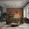 Citysofa 3 vietų sofa Soho - Žalia