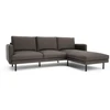 Citysofa 4 vietų dešinioji kampinė sofa Brera - Taupe