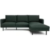 Citysofa 4 vietų dešinioji kampinė sofa Brera - Žalia