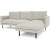 Citysofa 4 vietų dešinioji kampinė sofa Brera - Kreminė smėlio