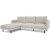 Citysofa 4 vietų kairioji kampinė sofa Brera - Kreminė smėlio