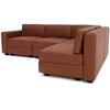 Citysofa 4 vietų kampinė modulinė sofa GRACIA - Terakota