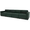 Citysofa 4 vietų modulinė sofa GRACIA - Žalia