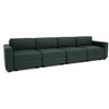 Citysofa 4 vietų modulinė sofa GRACIA - Žalia