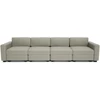 Citysofa 4 vietų modulinė sofa GRACIA - Smėlio pilka