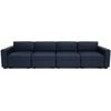 Citysofa 4 vietų modulinė sofa GRACIA - Tamsiai mėlyna