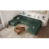 Citysofa Didelis pufo modulis GRACIA - Žalia