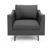 Citysofa Fotelis Alfama - Tamsiai pilka