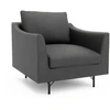Citysofa Fotelis Alfama - Tamsiai pilka