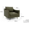 Citysofa Fotelis Alfama - Žalia