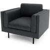 Citysofa Fotelis Chelsea - Pilka
