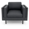 Citysofa Fotelis Chelsea - Pilka