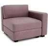 Citysofa Galinis modulis GRACIA - Dulsvai rožinė