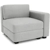 Citysofa Galinis modulis GRACIA - Pilka