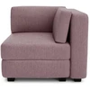 Citysofa Kampinis modulis GRACIA - Dulsvai rožinė