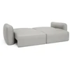 Citysofa Sofa-lova Norrebro - Sidabro
