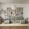 Citysofa U formos kampinė sofa-lova Jordaan - Pelenų