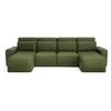 Citysofa U formos kampinė sofa-lova Jordaan - Kaki