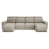 Citysofa U formos kampinė sofa-lova Jordaan - Kreminė