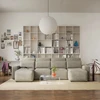 Citysofa U formos kampinė sofa-lova Jordaan - Kreminė