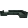 Citysofa U formos modulinė sofa GRACIA 160x340x230 cm - Žalia