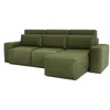 Citysofa Universali kampinė sofa-lova Jordaan - Kaki