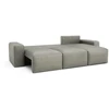 Citysofa Universali kampinė sofa-lova Jordaan - Pelenų