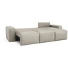 Citysofa Universali kampinė sofa-lova Jordaan - Kreminė
