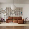 Citysofa Universali kampinė sofa-lova Jordaan - Plytų