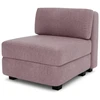 Citysofa Vienetinis modulis GRACIA - Dulsvai rožinė
