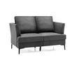 Promotions Dviejų vietų sofa, 141x80x72 cm, Pilka