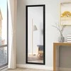Promotions Sieninis veidrodis, 120x37x1,6 cm, juodas