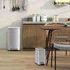 Promotions Šiukšlių dėžių komplektas, 39x34x68,6 cm ir 29,2x14x30,5 cm, sidabrinė ir rožinio aukso spalvos