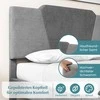 Promotions Platformos lova, 208x145x105 cm, pilka