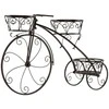 Promotions Gėlių stovelis, metalas, 85x25x50 cm, juodas